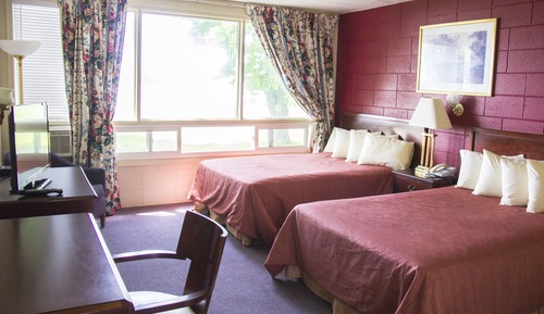 Habitación familiar, vistas al río