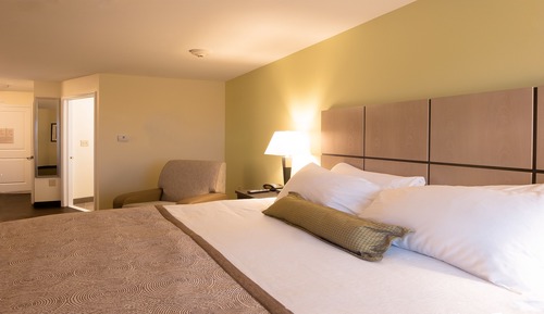 Suite estudio, 1 cama de matrimonio, ducha adaptada (Mobility)