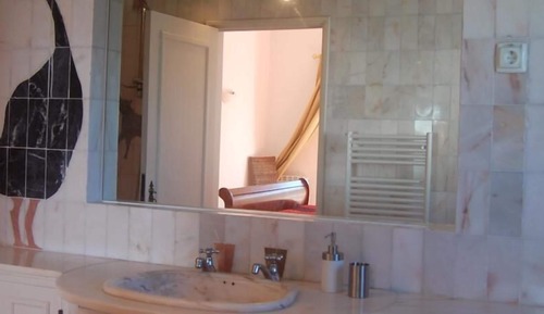 Estudio, balcón