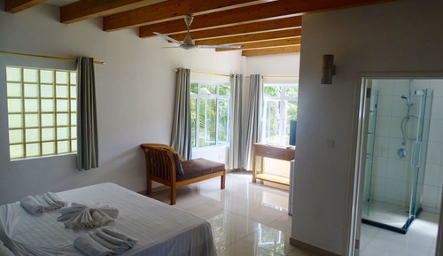 Habitación doble superior, vistas al jardín