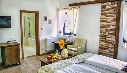Habitación superior, 1 habitación, vistas al jardín