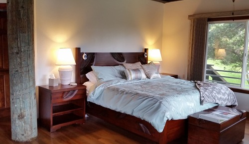 Suite estudio de lujo, 1 habitación, bañera de hidromasaje, vistas al jardín (Ohia Ranch Retreat)