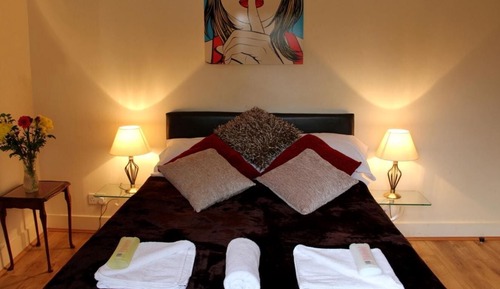 Habitación doble, baño privado