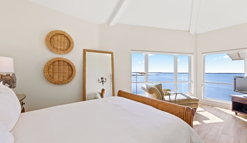 Suite de lujo, chimenea, vistas a la bahía (Jacuzzi  Monkey)