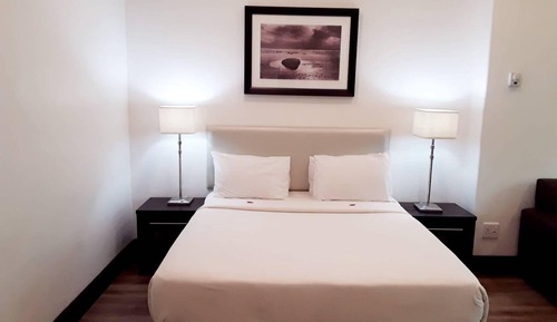 Habitación, 1 cama de matrimonio, microondas