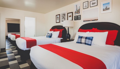 Habitación estándar, 2 camas de matrimonio