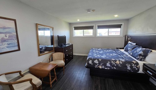 Habitación estándar, 1 cama de matrimonio grande, cocina básica