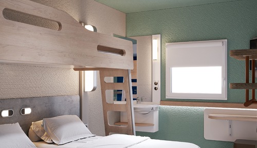 Habitación, 2 habitaciones, habitaciones comunicadas