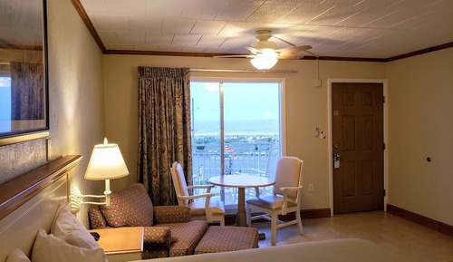 Habitación estándar, 1 cama de matrimonio grande, vistas al mar