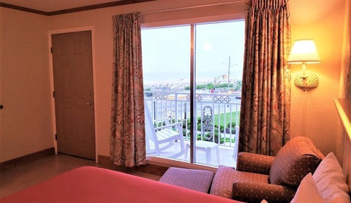 Habitación Deluxe, 2 camas de matrimonio, vistas al mar