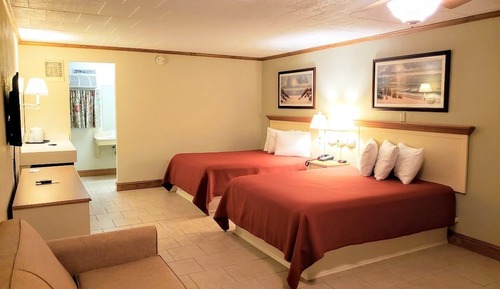 Habitación económica, 2 camas de matrimonio