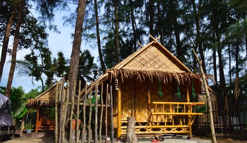 Cottage with fan