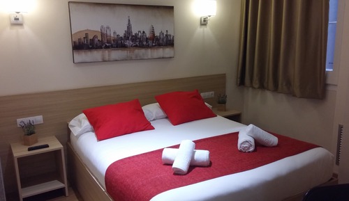 Habitación estándar doble, 1 cama doble, baño privado