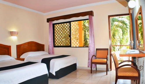 Habitación estándar doble, vistas al jardín