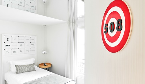 Habitación individual - Minibar soft de cortesía, bandeja de cortesía, Chromecast - Prensa digital