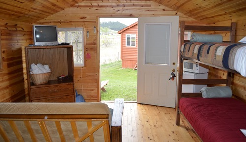 Cabaña familiar, habitaciones comunicadas (No Bath) (Cabin 19 connects with 20)
