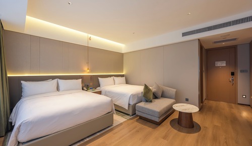 Habitación, 2 camas de matrimonio