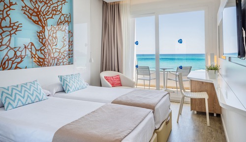 Habitación doble, balcón, vistas al mar