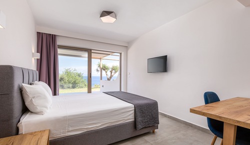 Habitación superior, vistas al mar