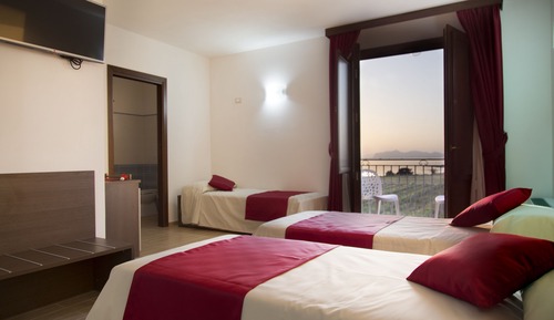 Habitación cuádruple familiar, vistas al mar