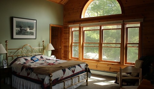Suite Deluxe, 1 cama de matrimonio, chimenea (Falls View/ Woodrush)