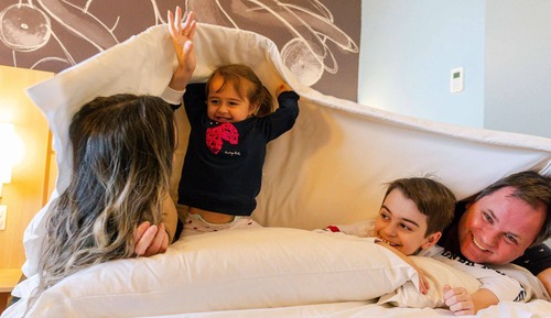 Apartamento estándar, varias camas