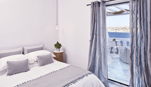 Habitación Deluxe con 1 cama doble o 2 individuales, 1 cama de matrimonio, vistas al mar