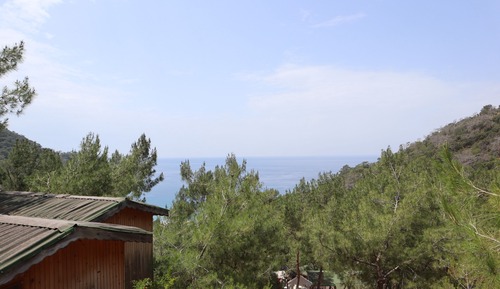 Bungalow, varias camas, vistas parciales al mar (For 5)