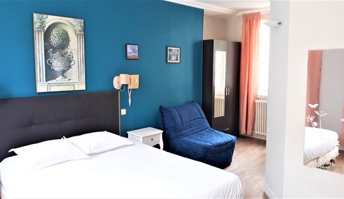Suite familiar, 1 cama doble con sofá cama
