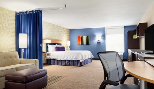 Estudio, 1 cama de matrimonio grande, accesible para personas con discapacidad, bañera