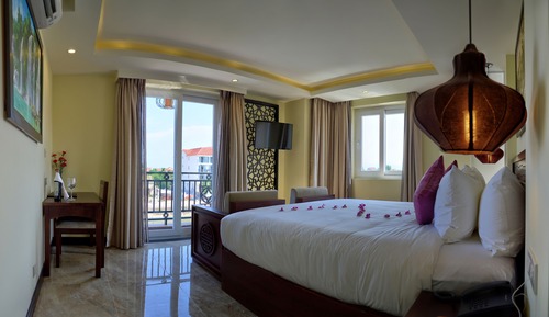 Habitación Deluxe con 1 cama doble o 2 individuales, vistas al río