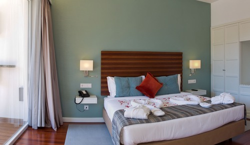 Habitación Deluxe doble, 1 cama de matrimonio, bañera de hidromasaje