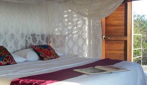 Cabaña Deluxe, 1 cama King size, vista al mar (Habitacion Triangular)