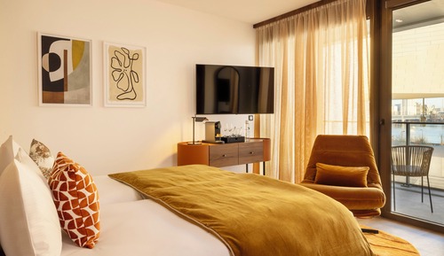 Habitación clásica doble, balcón