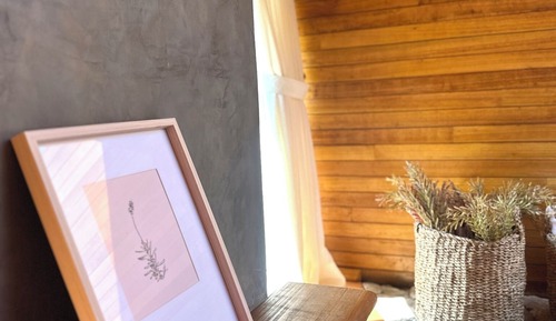 Cabaña Deluxe, 1 cama de matrimonio con sofá cama, vistas a la montaña