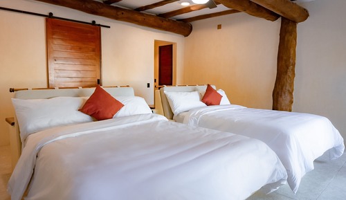 Suite Deluxe, 2 camas dobles, balcón, vistas al mar