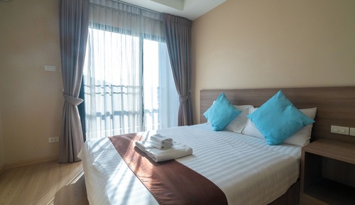 Habitación estándar doble, balcón, vistas al jardín