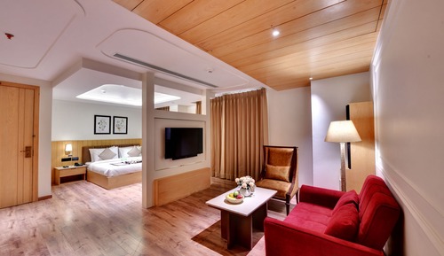 Suite estudio familiar, vistas a la ciudad