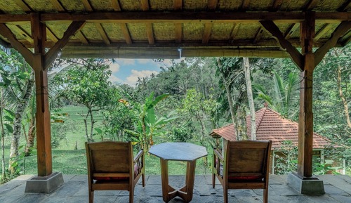 Casa de campo estándar, vistas al jardín