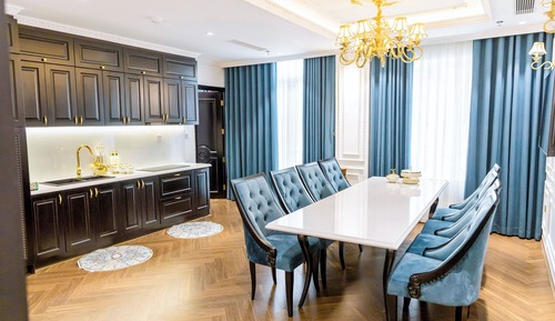 Apartamento presidencial, vistas al patio