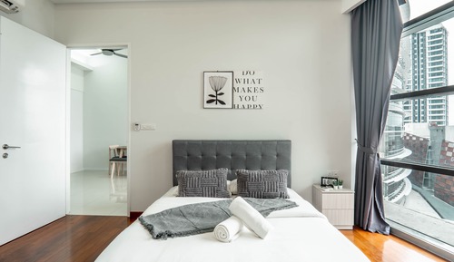 Apartamento básico, vistas a la ciudad