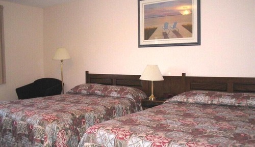 Habitación económica doble, 2 camas de matrimonio