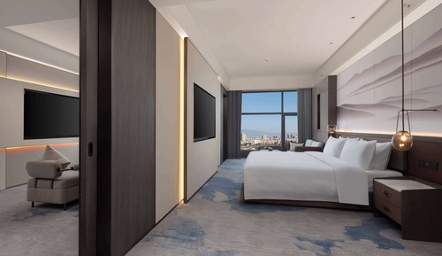 Suite ejecutiva, 1 cama de matrimonio grande con sofá cama, no fumadores