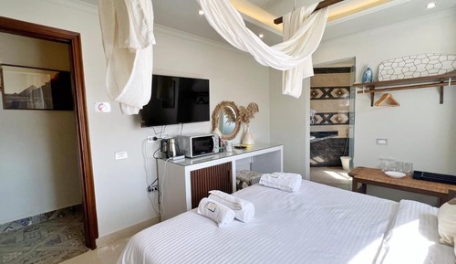 Habitación Deluxe doble, no fumadores, cocina básica