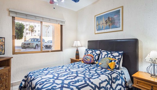 Apartamento, varias camas, balcón, vistas a la piscina (Princesa De Peñasco D 103)