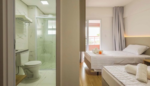 Habitación Deluxe con 2 camas individuales, vistas al mar