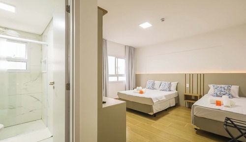 Habitación triple Deluxe, vistas al mar