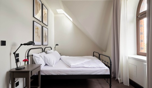 Habitación económica con 1 cama doble o 2 individuales