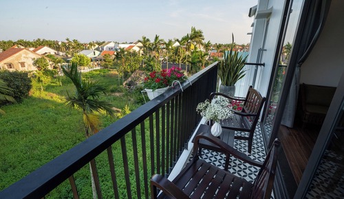 Habitación Deluxe doble, vistas al jardín