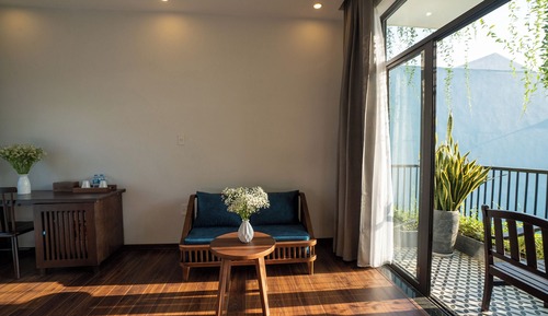 Habitación doble, vistas a la piscina
